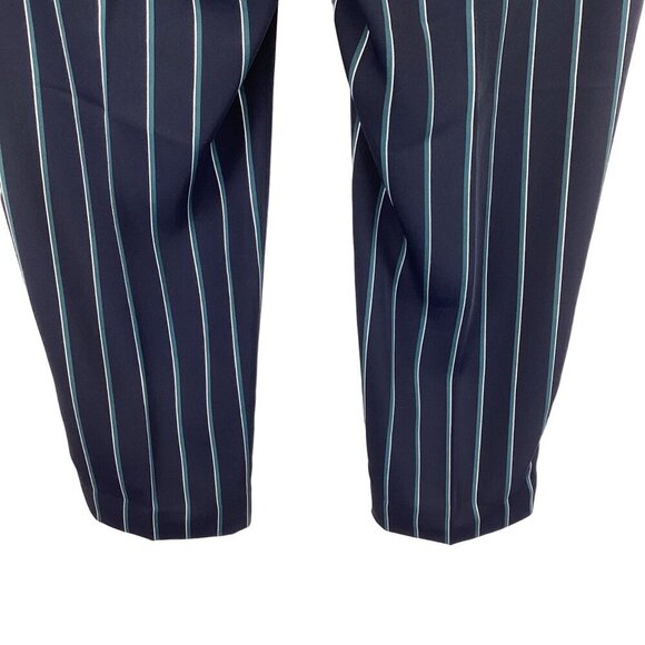 Banana Republic Avery Women's Striped Pants Size 6 Navy & White Trousers - Picture 9 of 9